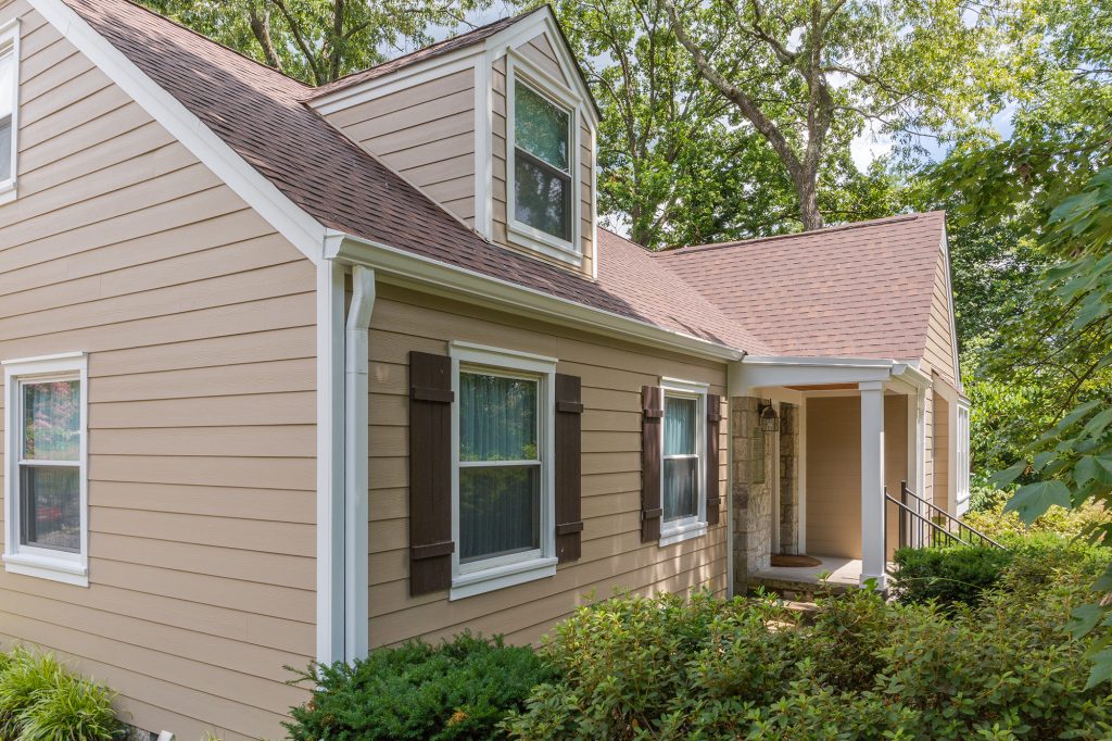 North Chattanooga Project - Siding, Roofing, Columns, Railing