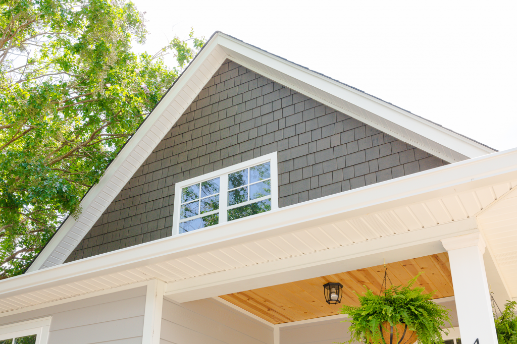 stained hardie shake