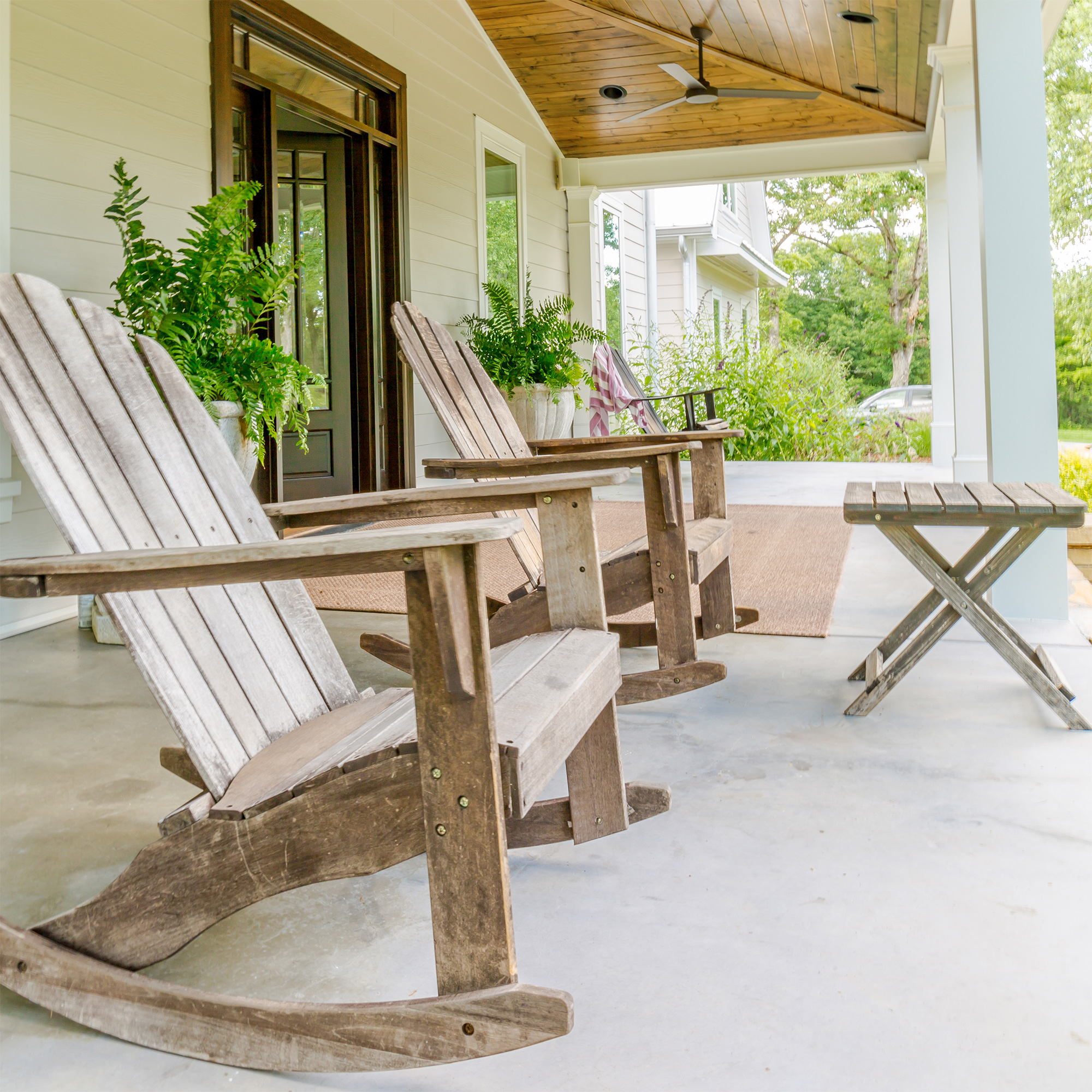 old wooden rocking chairs