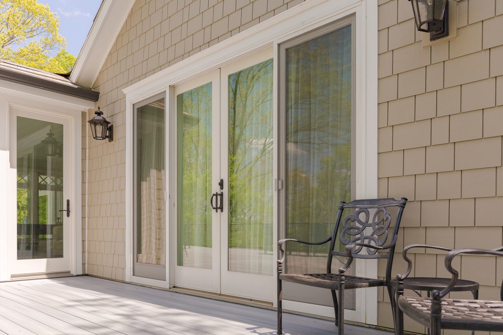 glass siding windows