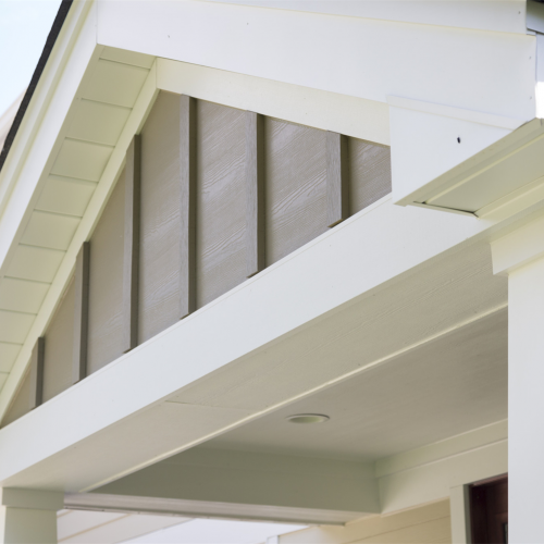 Woodstock Brown Siding roof