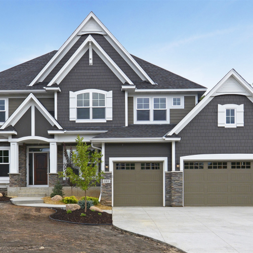 Night Gray Siding in Chattanooga House
