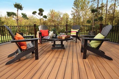 Natural Wood Decks